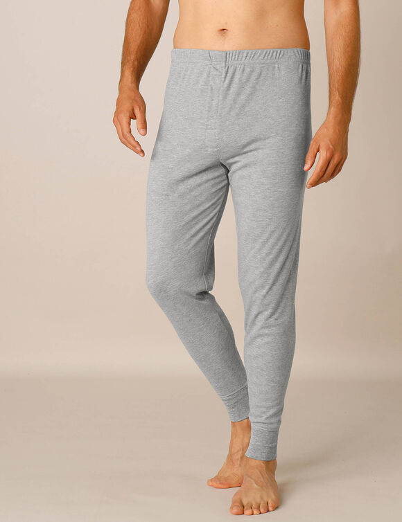 Lange onderbroek in THERMOPERLE® polyester - set van 2 (chiné grijs) Lange onderbroek in THERMOPERLE® polyester - set van 2 (chiné grijs)